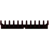 Paletta in gomma 12 denti per nastro con passo 50 mm (TL50) | OEM 206075 | produttore KiJ