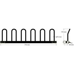 Paletta metallica L-770 – paletta prodotta da KiJ | OEM 110421 | produttore KiJ