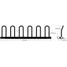 Paletta metallica L-770 – paletta prodotta da KiJ | OEM 110421 | produttore KiJ