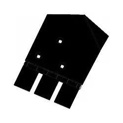 Vomere sinistro 8-250-255L – vomere per raccoglitrici Wuhlmaus | OEM Wuhlmaus 0000214100 | produttore KiJ