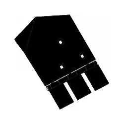 Vomere destro 8-250-255P – vomere per raccoglipatate Wuhlmaus | OEM Wuhlmaus 0000214300 | produttore KiJ